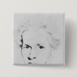 Badge Carré 5 Cm Soren Aabye Kierkegaard