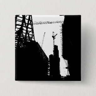 Badge Carré 5 Cm Sous la contrainte