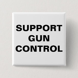 BADGE CARRÉ 5 CM SOUTIEN AU CONTRÔLE DES ARMES