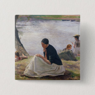 Badge Carré 5 Cm Souvenir, 1891