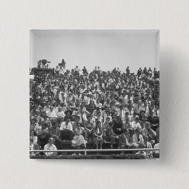 Badge Carré 5 Cm Spectateurs (Devant)