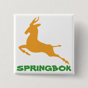 Badge Carré 5 Cm Springbok