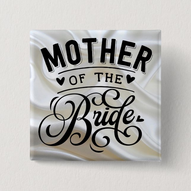 Badge Carré 5 Cm -Square Button (Devant)