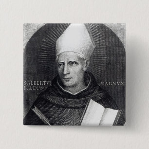Badge Carré 5 Cm St Albertus Magnus, 1851