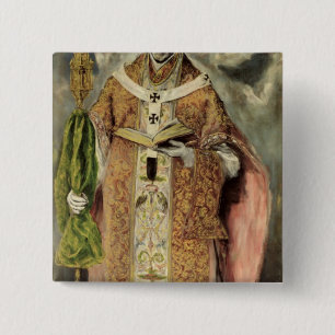 Badge Carré 5 Cm St Ildefonso 1605-1610
