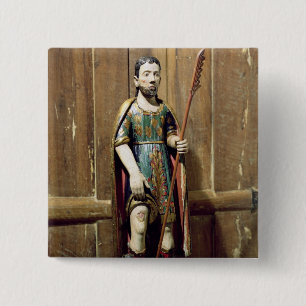 Badge Carré 5 Cm St Rocco