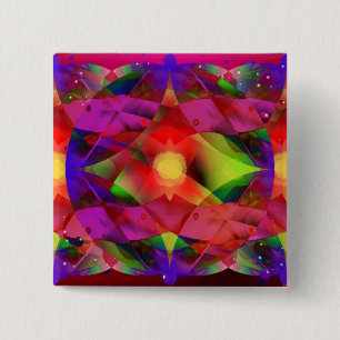 Badge Carré 5 Cm Star of Wonder