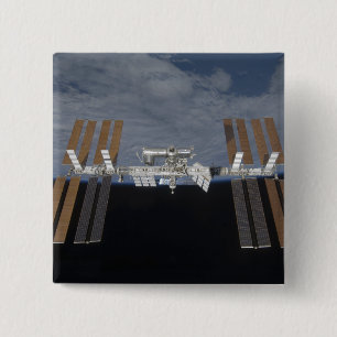 Badge Carré 5 Cm Station spatiale internationale 11