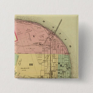 Badge Carré 5 Cm Steubenville, Ohio 2
