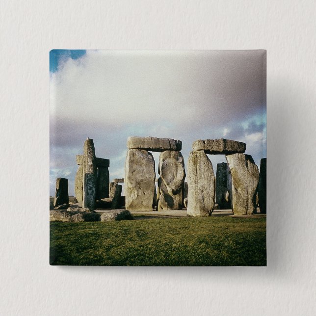 Badge Carré 5 Cm Stonehenge (Devant)