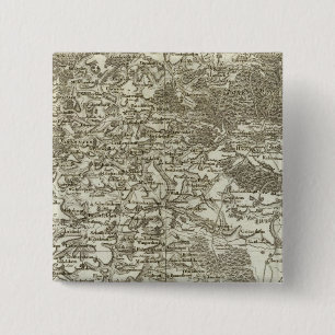 Badge Carré 5 Cm Strasbourg