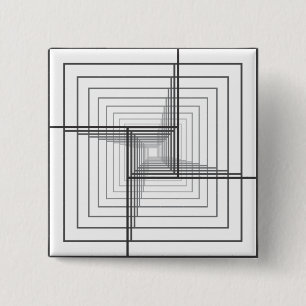 BADGE CARRÉ 5 CM STRUCTURE 3D