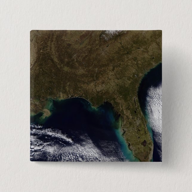 Badge Carré 5 Cm Sud-Est des États-Unis (Devant)