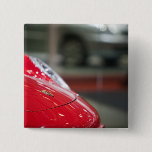 Badge Carré 5 Cm SUISSE, GENÈVE : 75e Salon international de l'auto