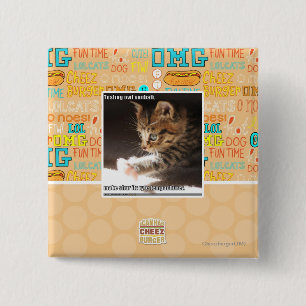 Badge Carré 5 Cm Sunbaff d'owt d'essai