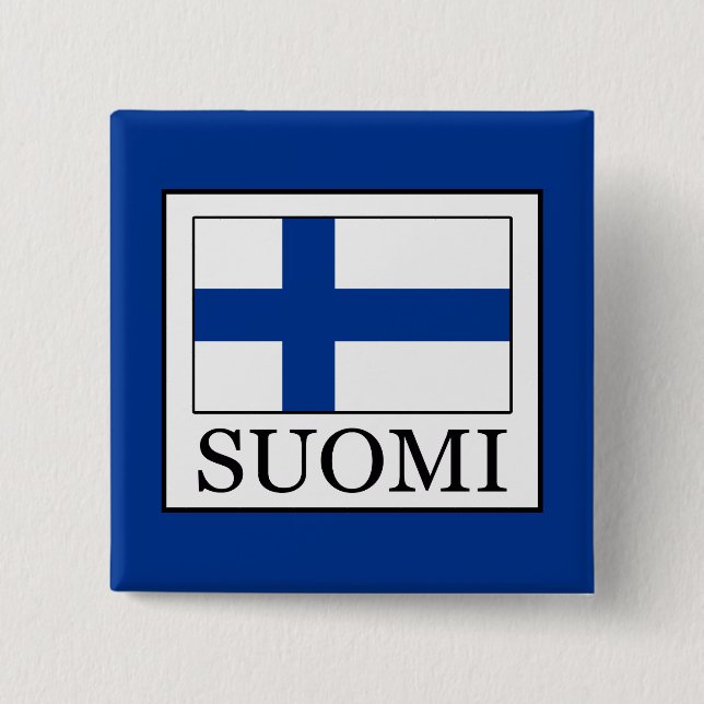 Badge Carré 5 Cm Suomi (Devant)