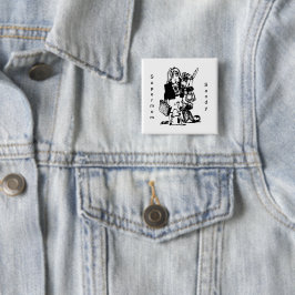 Badge Carré 5 Cm Supermom Nom personnalisé Fête des mères