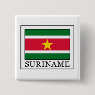 Badge Carré 5 Cm Suriname