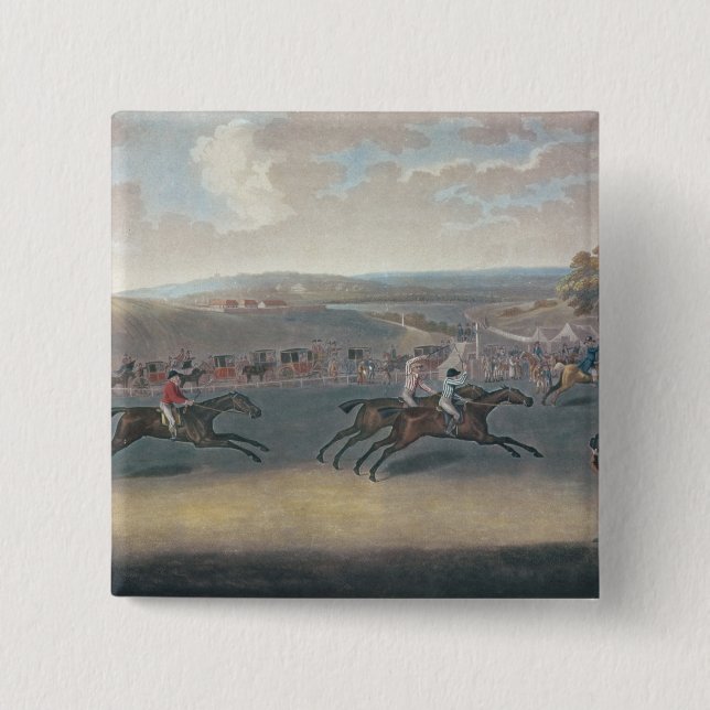 Badge Carré 5 Cm Sweepstake de Derby, 1791/2 (Devant)