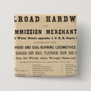 Badge Carré 5 Cm Swetland, Pratt and Company
