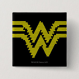 Badge Carré 5 Cm Symbole WW Lite-Brite