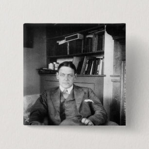 Badge Carré 5 Cm T.S. Eliot