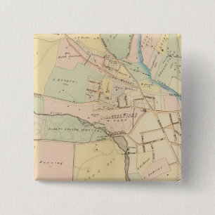 Badge Carré 5 Cm Tarrytown, N Tarrytown, New York