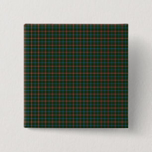 Badge Carré 5 Cm tartan du Manitoba