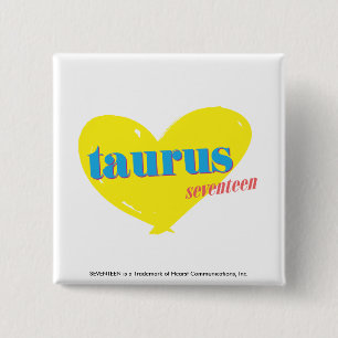 Badge Carré 5 Cm Taurus 3