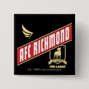 Badge Carré 5 Cm Ted Lasso AFC Richmond Athletic Banner
