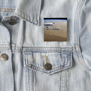 Badge Carré 5 Cm Tempête De Poussière À Travers Les Mers De Sable D
