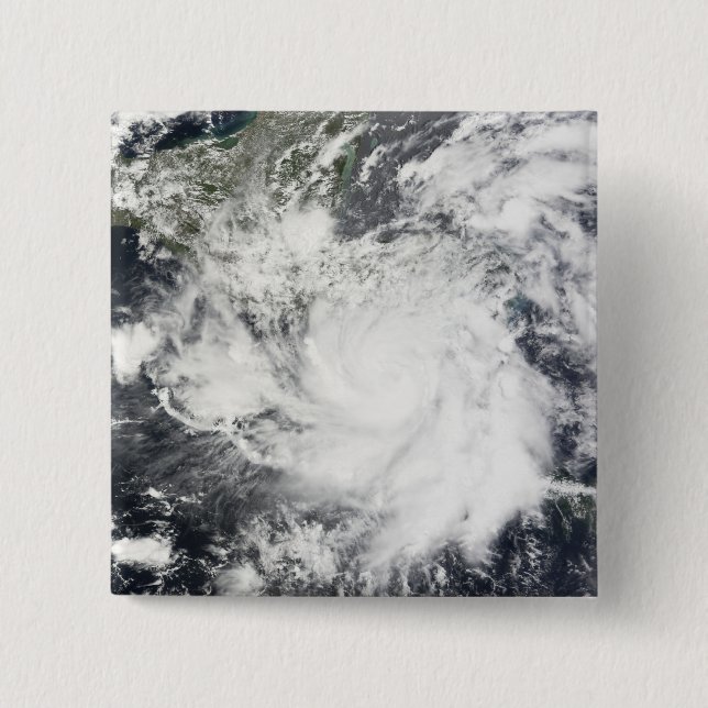 Badge Carré 5 Cm Tempête tropicale Alma (Devant)