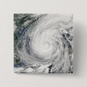 Badge Carré 5 Cm Tempête tropicale Chanchu