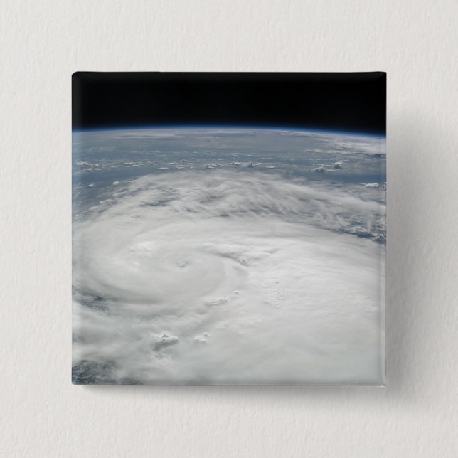 Badge Carré 5 Cm Tempête tropicale Fay 6 (Devant)