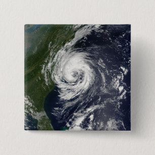 Badge Carré 5 Cm Tempête tropicale Gustav