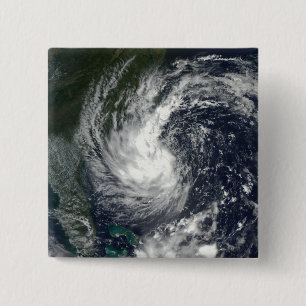 Badge Carré 5 Cm Tempête tropicale Gustav 2