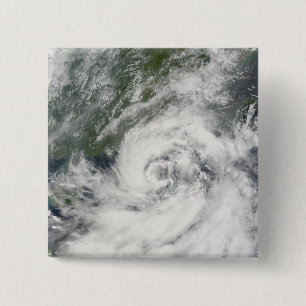 Badge Carré 5 Cm Tempête tropicale Kammuri