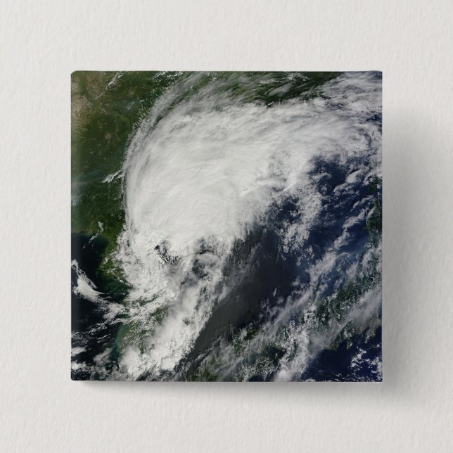 Badge Carré 5 Cm Tempête tropicale Kompasu (Devant)