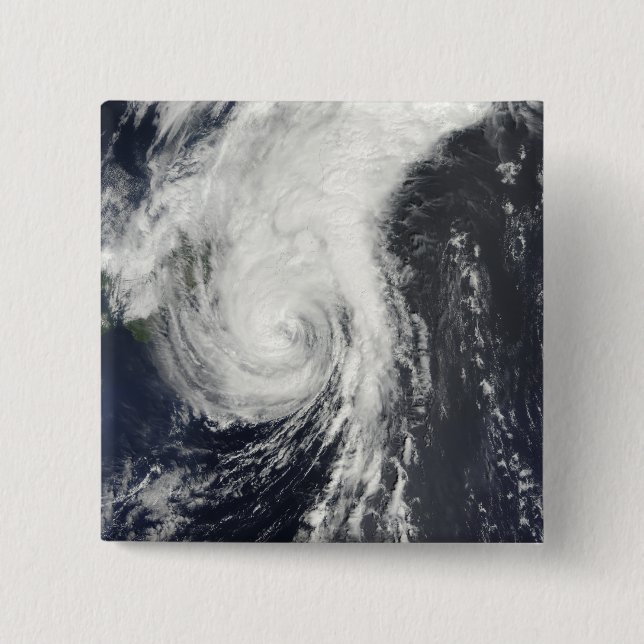 Badge Carré 5 Cm Tempête tropicale Krovanh (Devant)