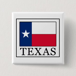 Badge Carré 5 Cm Texas