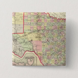 Badge Carré 5 Cm Texas 7