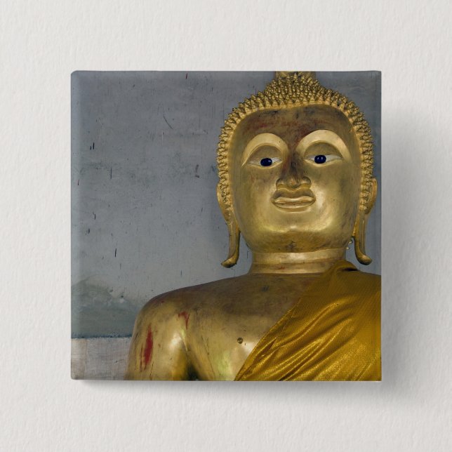 Badge Carré 5 Cm Thaïlande, île de Ko Samui alias Koh Samui). (Devant)