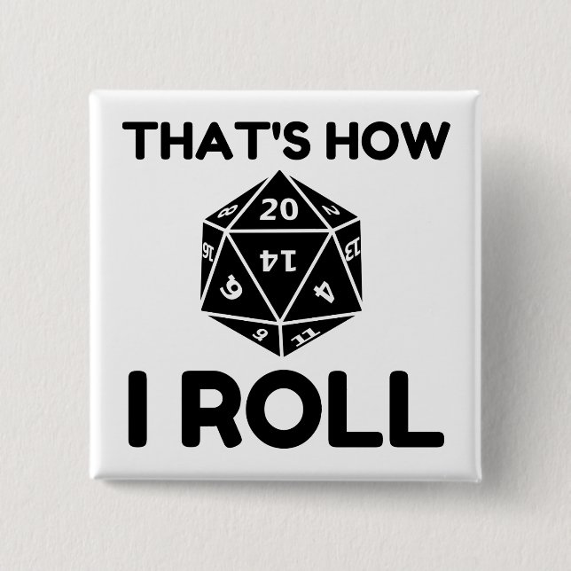 Badge Carré 5 Cm That is (Devant)