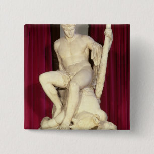 Badge Carré 5 Cm Theseus et le Minotaur, 1782