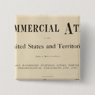 Badge Carré 5 Cm Titre Page Nouveau atlas commercial