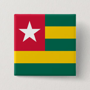 Badge Carré 5 Cm Togo