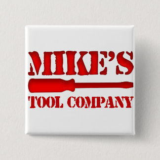 Badge Carré 5 Cm Tool Company de Mike's