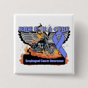 Badge Carré 5 Cm Tour pour un traitement - Cancer oesophagien
