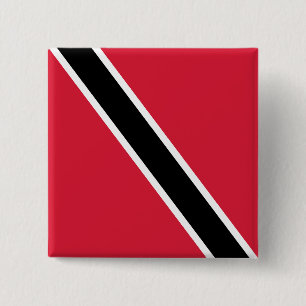 Badge Carré 5 Cm Trinité-et-Tobago