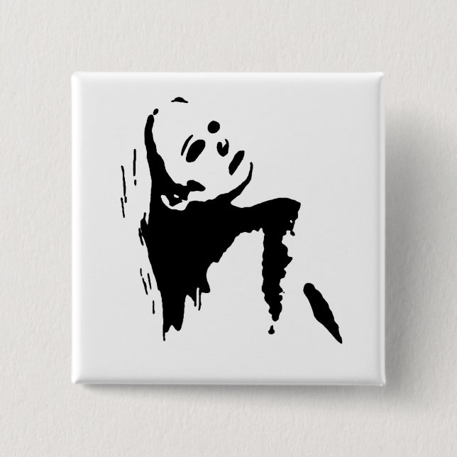 Badge Carré 5 Cm Tripode (Devant)